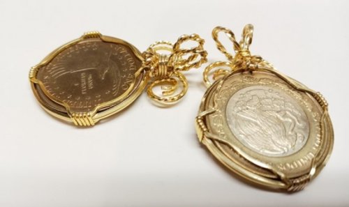Judy Larson's Wire Wrap a Coin - , Classic Wire Jewelry, Wire Wrapping, Wrapping, Wire Wrapping Jewelry, classic wire wrapped coin